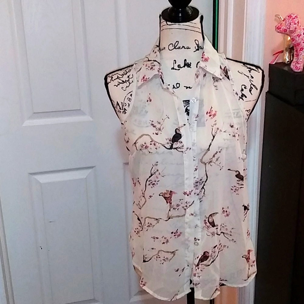 Sheer Top sz S